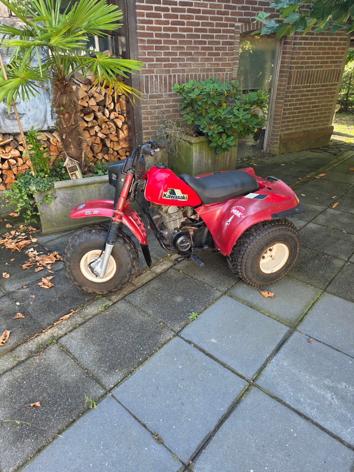 Zeer zeldzame Kawasaki KLT 110 A Trike - Made in USA, Bedrijf