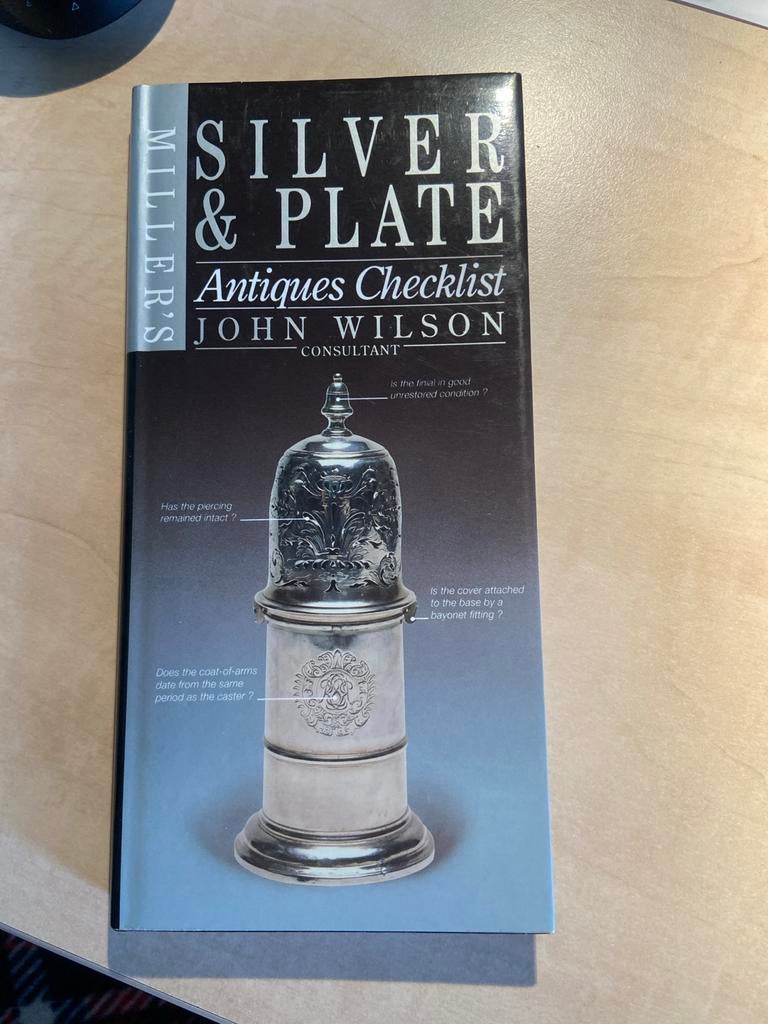 Miller's Silver & Plate Antiques Checklist - John Wilson, Boeken, Overige Boeken, Gelezen, Ophalen of Verzenden