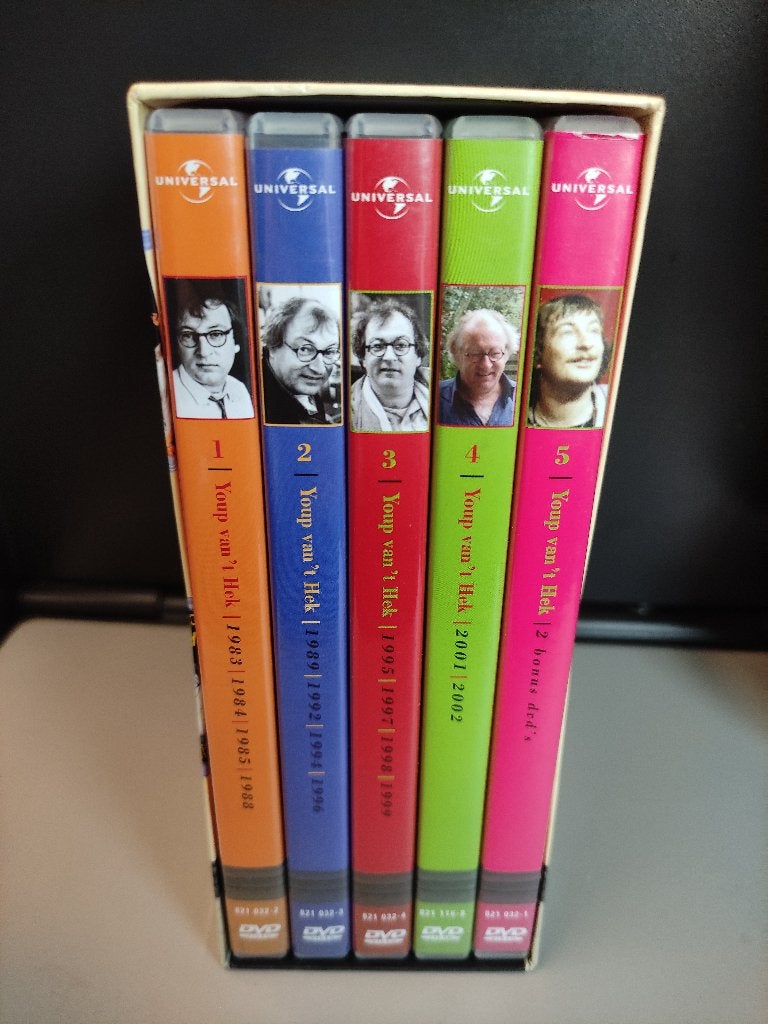Youp van 't Hek - 20 Jaar: 15 Voorstellingen (10 DVD's), Alle leeftijden, Ophalen of Verzenden, Zo goed als nieuw, Stand-up of Theatershow