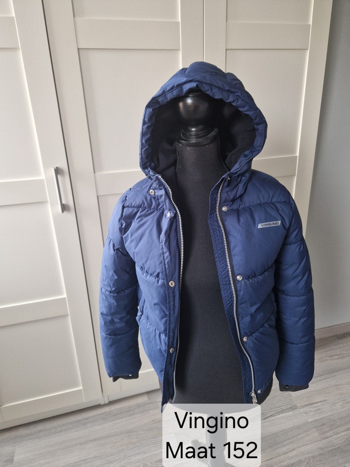 Vingino winterjas maat 152 , Meisje, Ophalen of Verzenden, Zo goed als nieuw, Vingino
