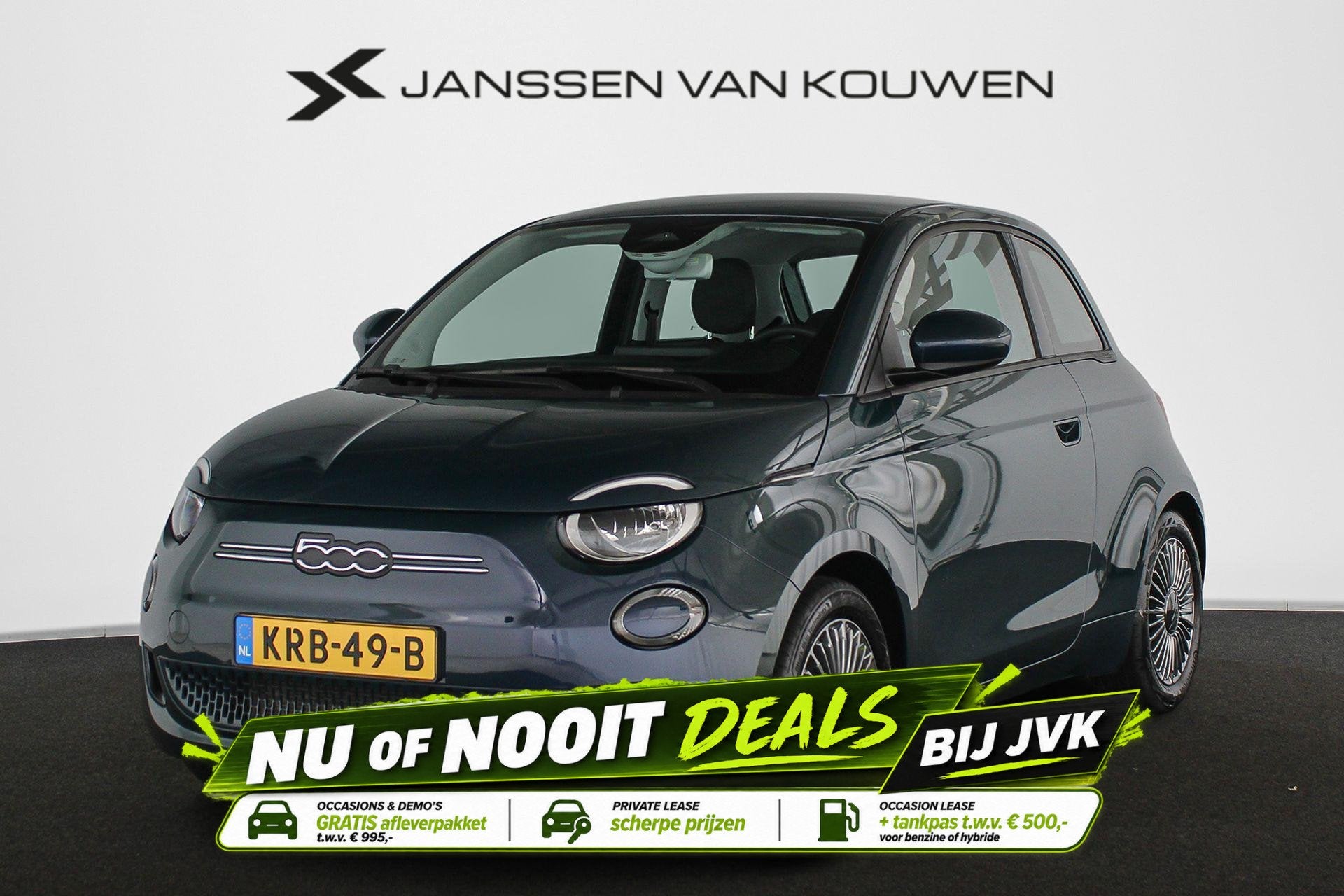 Fiat 500e Icon 42 kWh Camera Apple CarPlay Keyless 16"