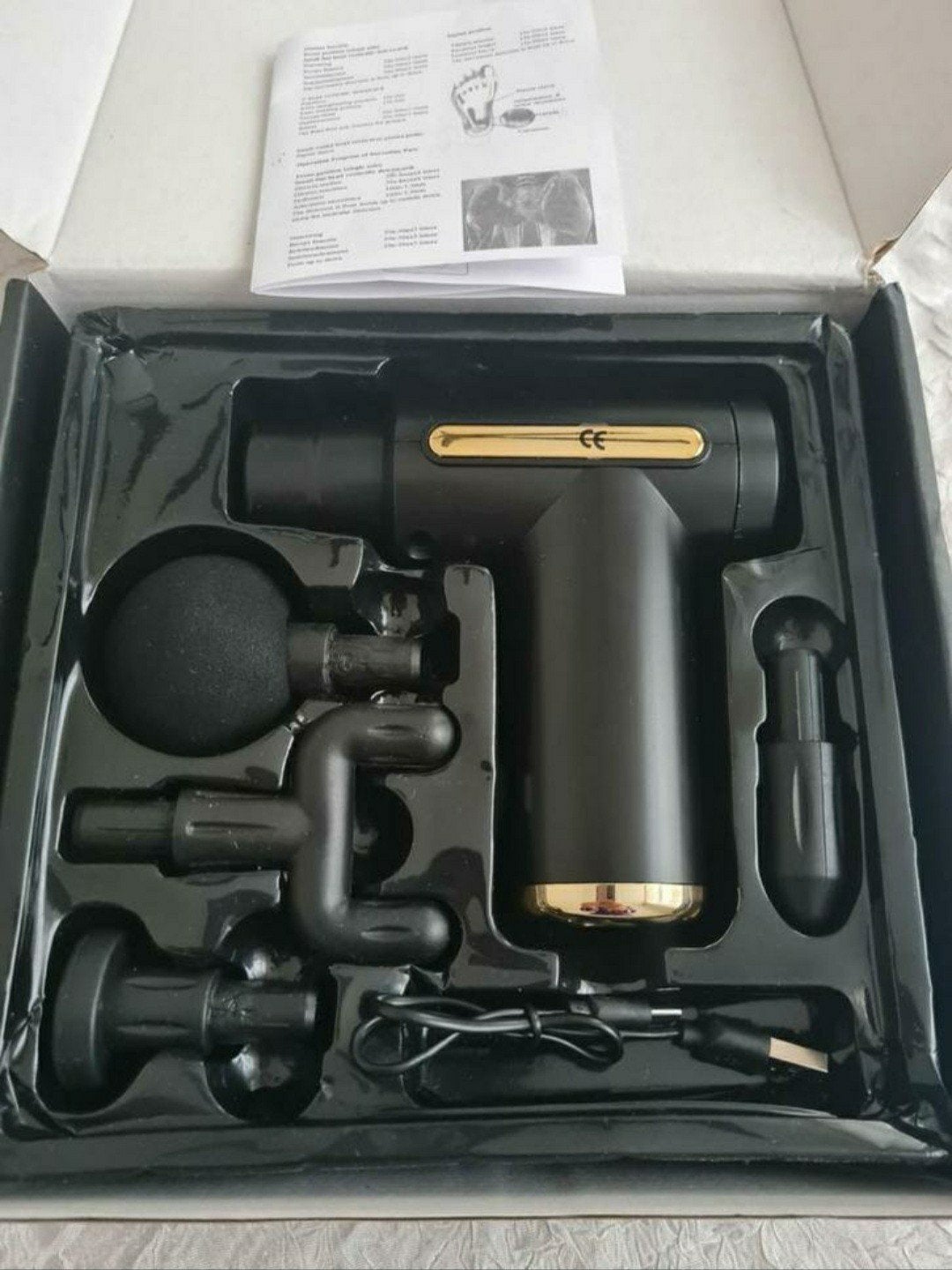 Nieuw massage gun nooit gebruikt zit in de verpakking, Ophalen of Verzenden, Nieuw, Apparaat
