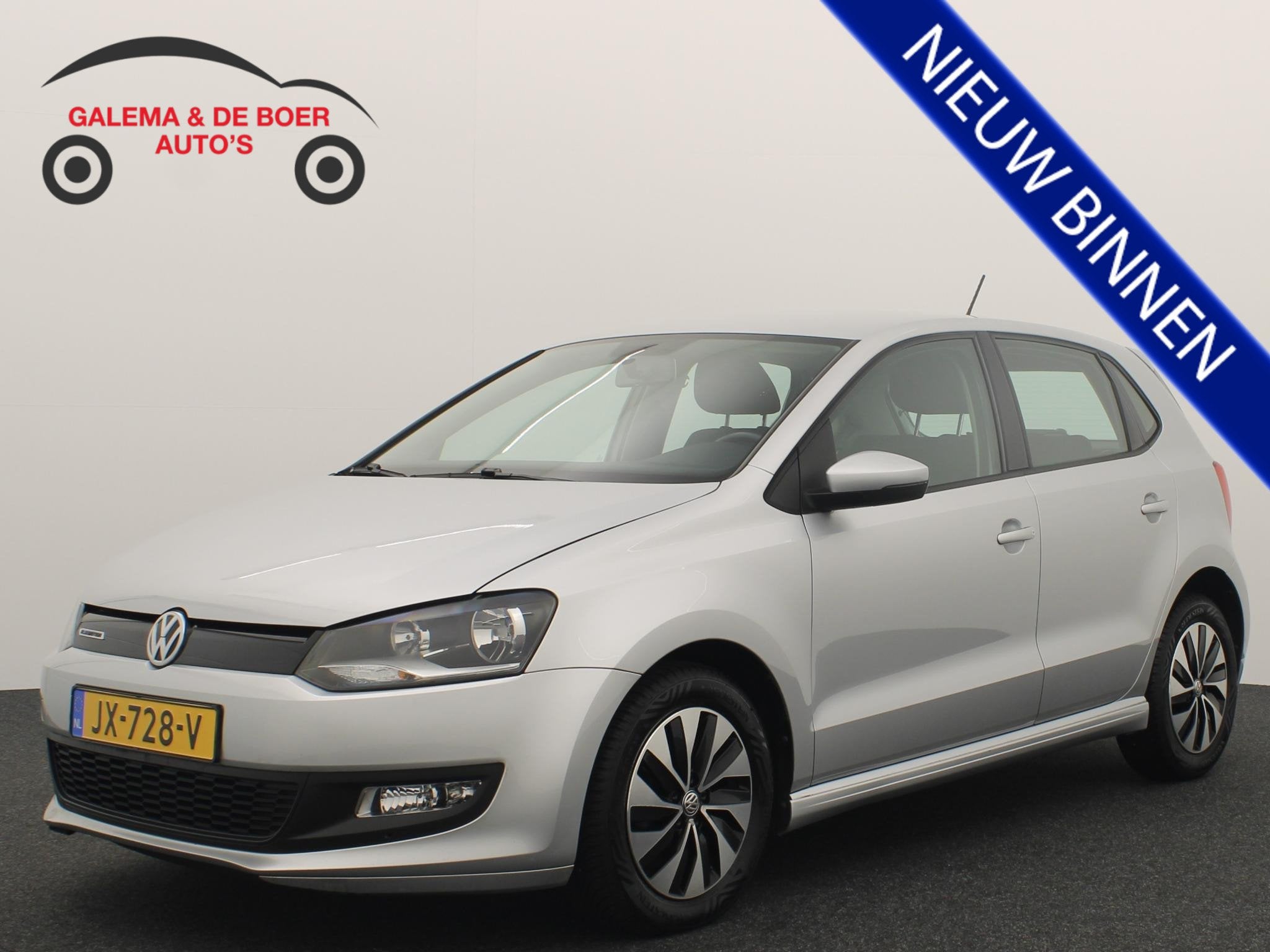 Volkswagen Polo 1.0 BlueMotion CARPLAY / NAVI / AIRCO / BLUE, Voorwielaandrijving, Stof, 95 pk, Origineel Nederlands