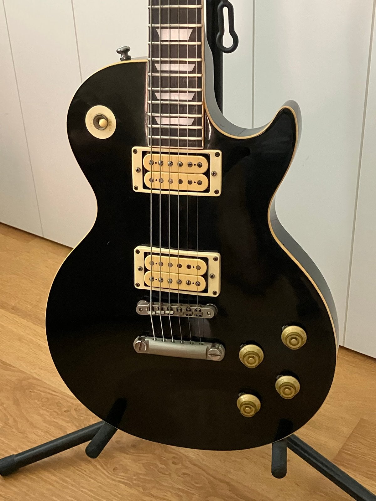 Heerby Les Paul model - Made in Japan, Ophalen of Verzenden, Gebruikt, Solid body, Overige merken