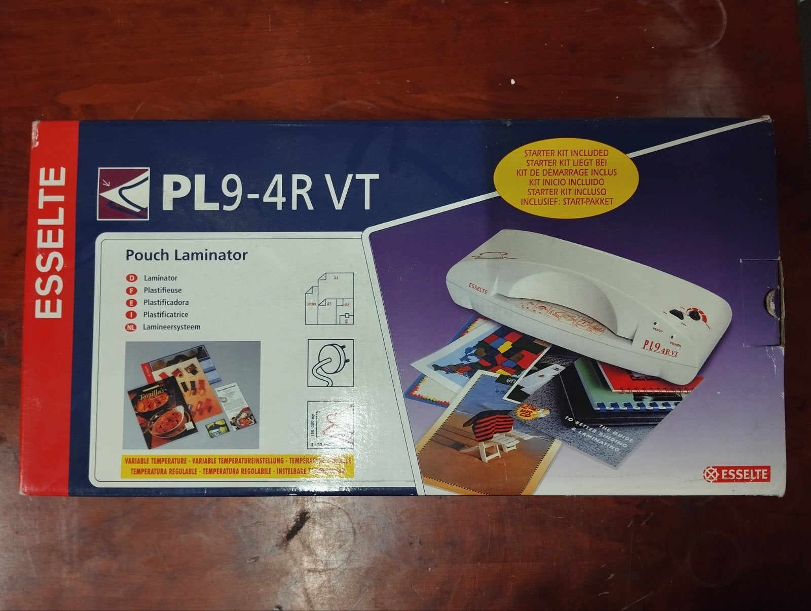 Esselte PL9.4R VT Pouch Laminator - Kantoor/Thuisgebruik, Ophalen of Verzenden, Gebruikt