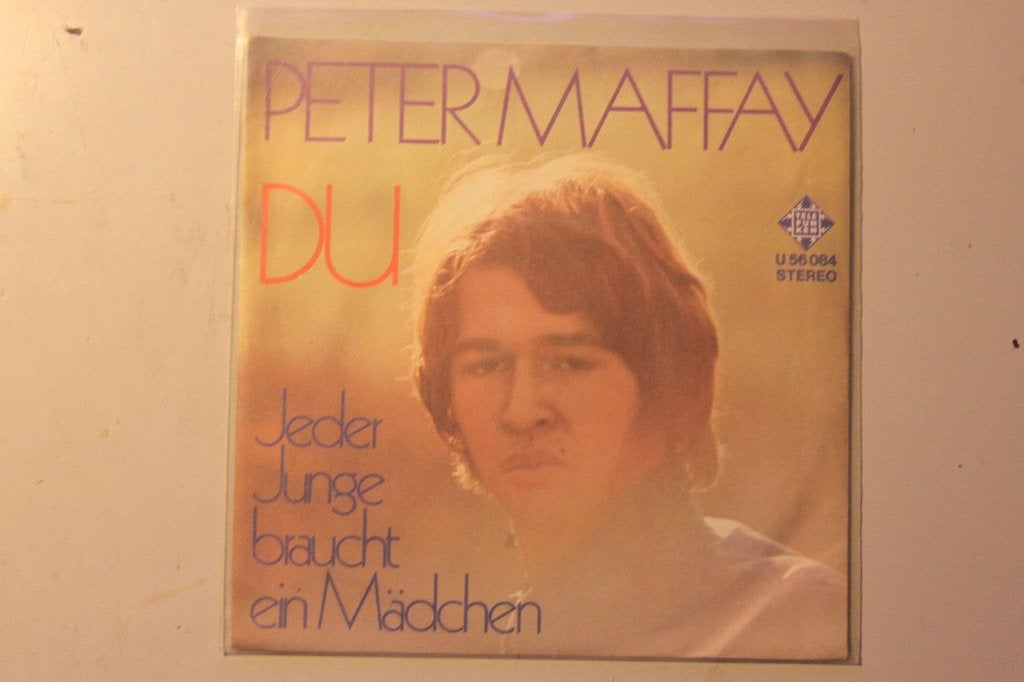 700w - peter maffay--a==du==b--jeder junge braucht ein madch, Cd's en Dvd's, Vinyl Singles, Ophalen of Verzenden, Gebruikt, Pop