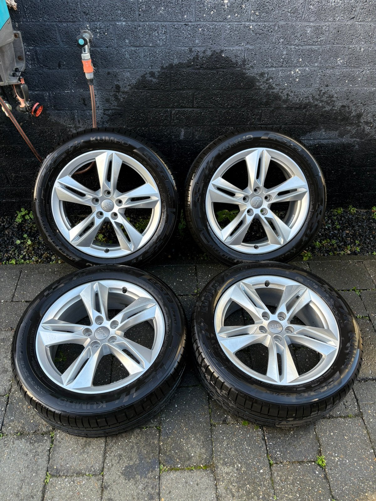 Audi Sline wielen origineel 5x112, Ophalen, Audi