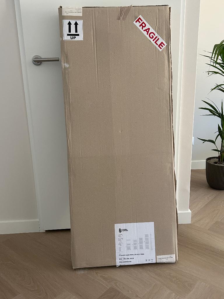 NIEUW DRL Claudia E-Comfort 700W 500x1190 RAL9016, Ophalen, 500 tot 800 watt, Radiator, Nieuw