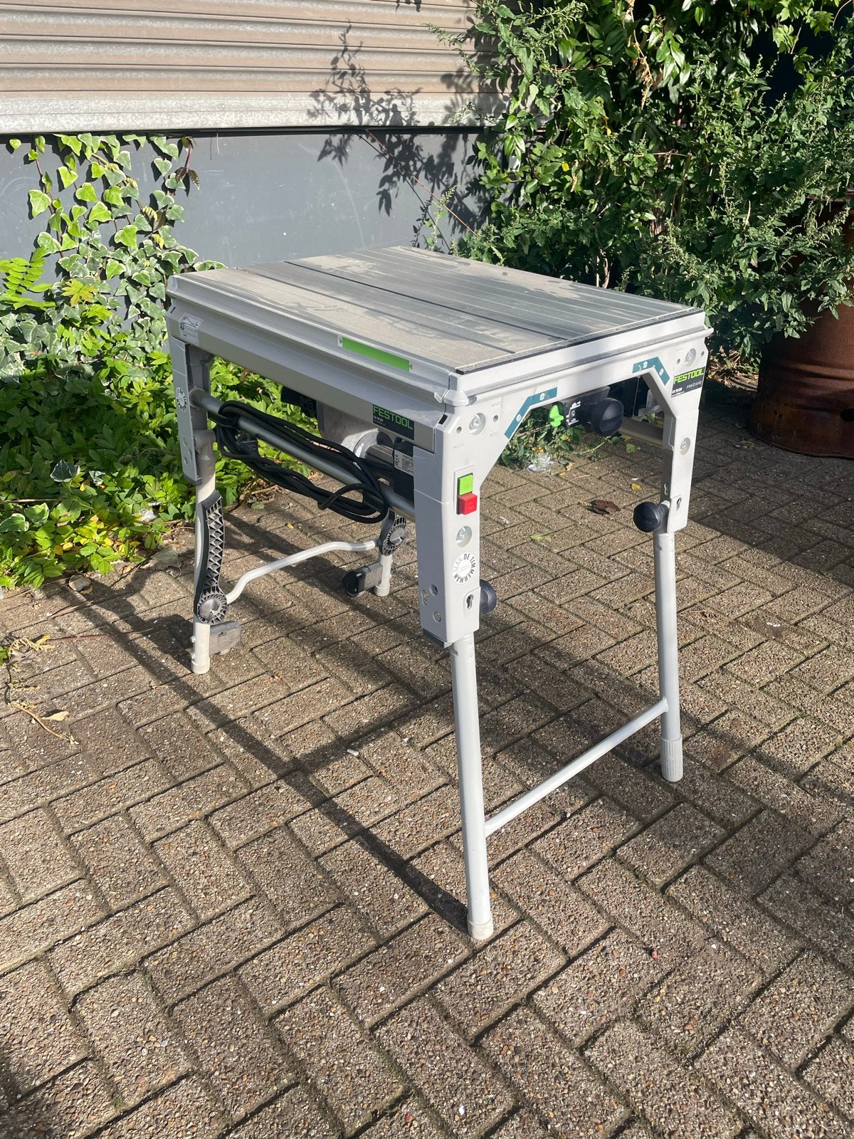 Festool Precisio CS 70 EG Tafelzaag - Zo goed als nieuw, Doe-het-zelf en Verbouw, Ophalen, Cirkelzaag, 70 mm of meer, Zo goed als nieuw