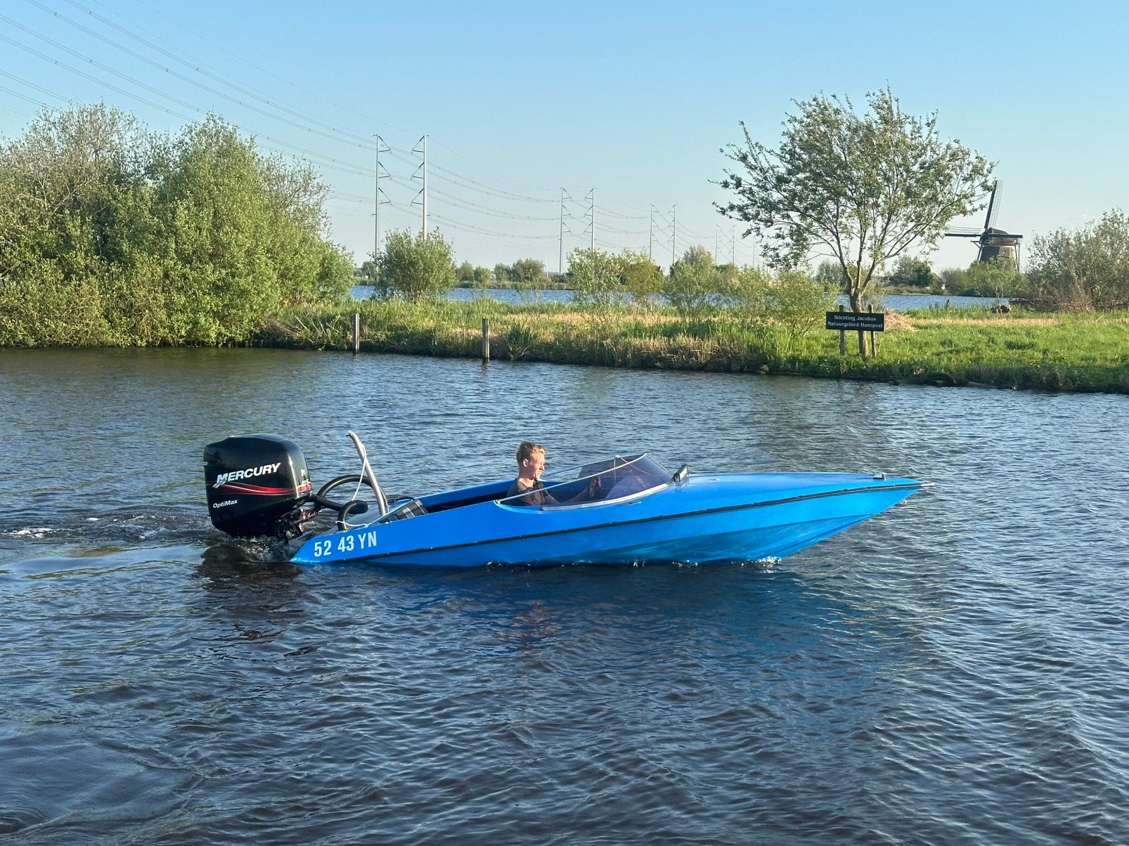 Piranha Espada | Mercury 225pk Optimax, Watersport en Boten, Ophalen, Zo goed als nieuw