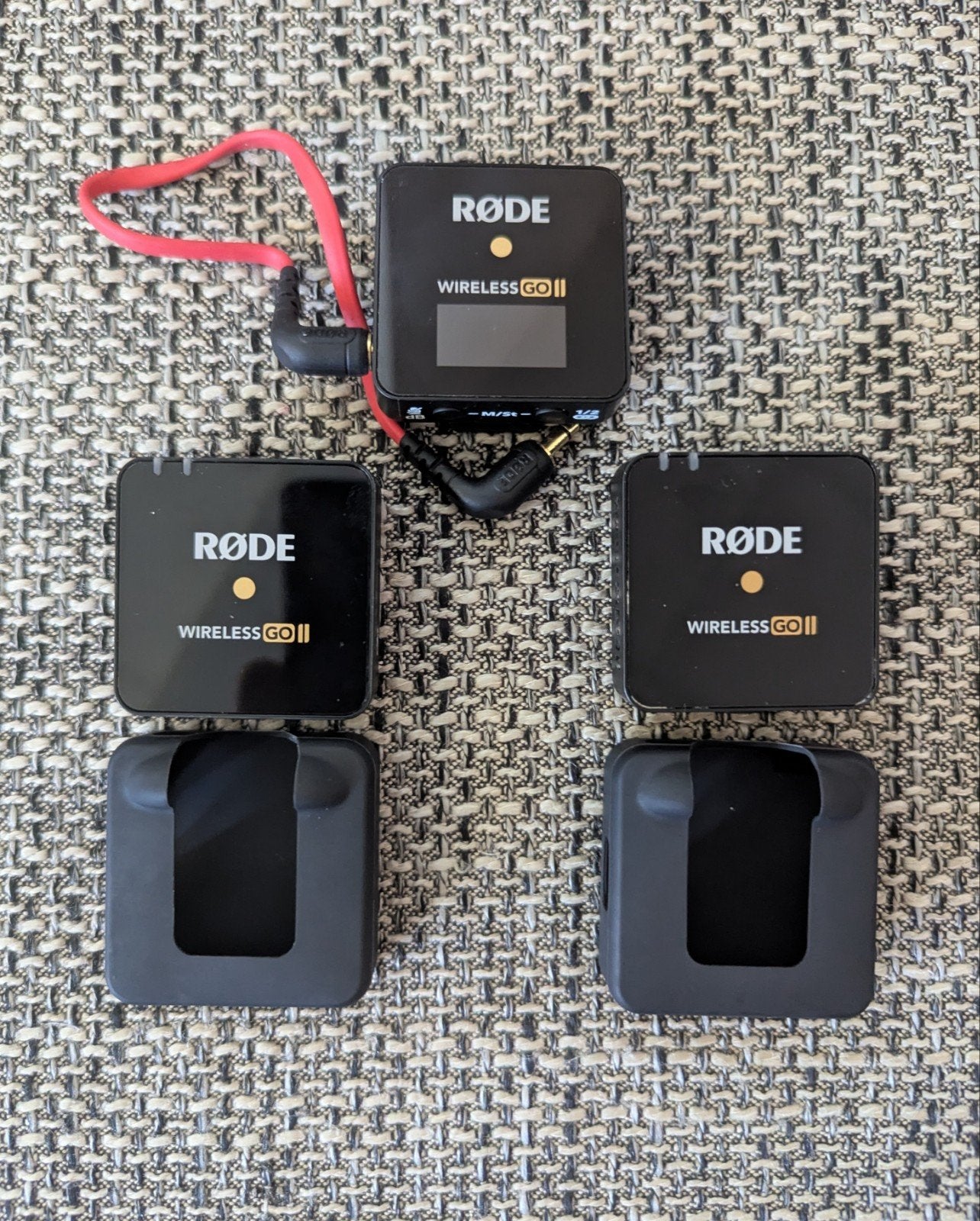 Rode Wireless GO II - 2 Microfoon Set, Ophalen of Verzenden, Gebruikt, Audio