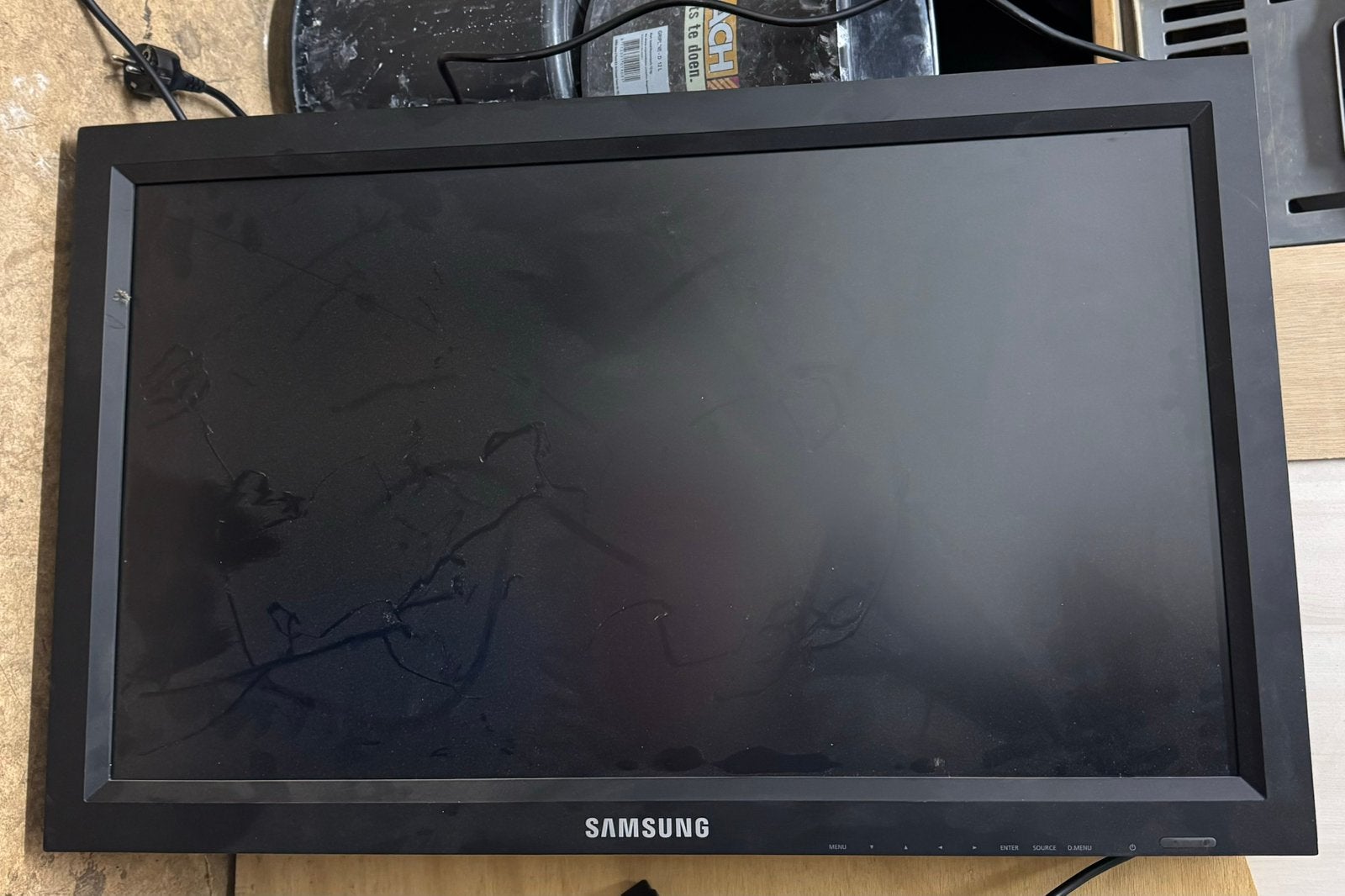 Samsung narrowcasting tv 32 inch, Ophalen, Zo goed als nieuw, 50 Hz, Samsung