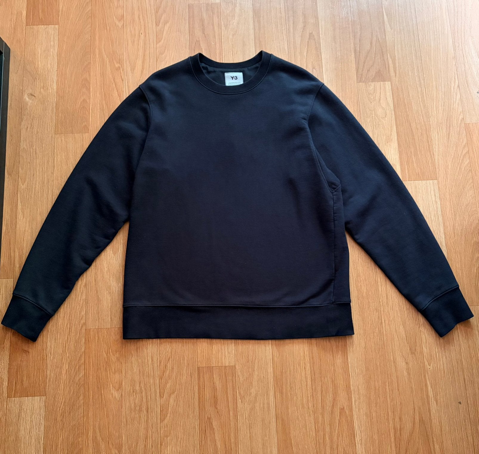 Y-3 Yohji Yamamoto x Adidas Logo Sweater Maat XL Y3, Zwart, Maat 56/58 (XL), Ophalen of Verzenden, Y3