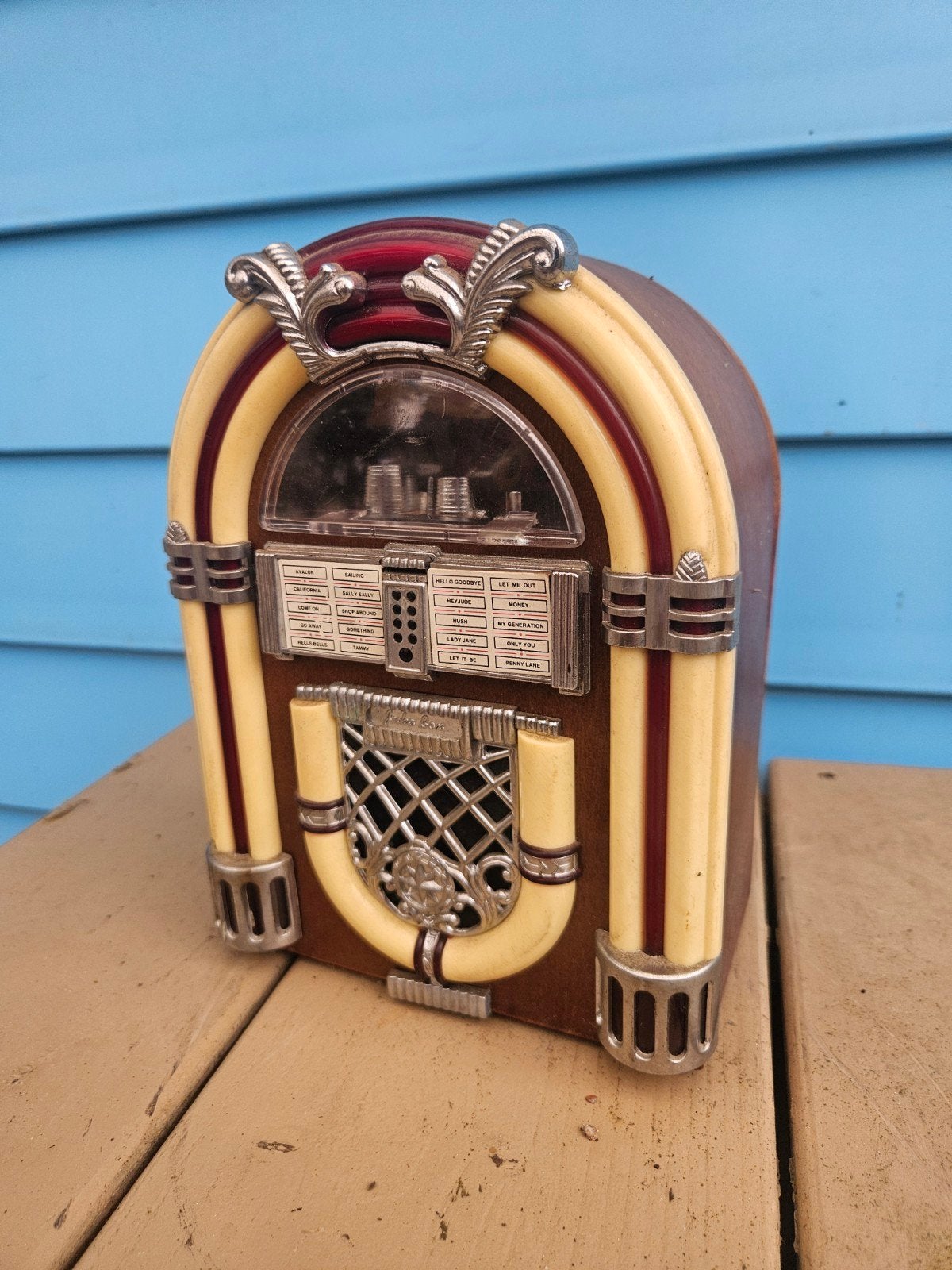 Vintage radio jukebox, Ophalen of Verzenden, Gebruikt, 1970 tot heden, Overige merken