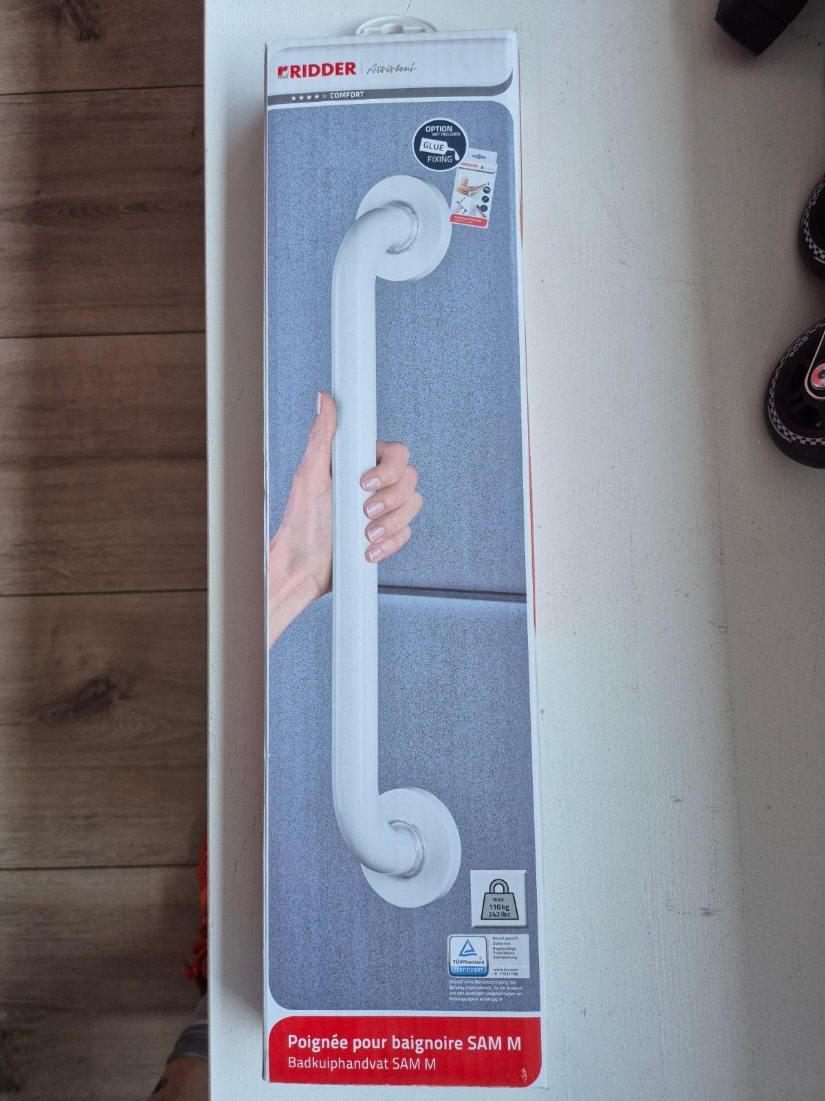 Handgreep badkamer circa 50cm, nieuw, Ophalen, Nieuw, Wit, Overige typen