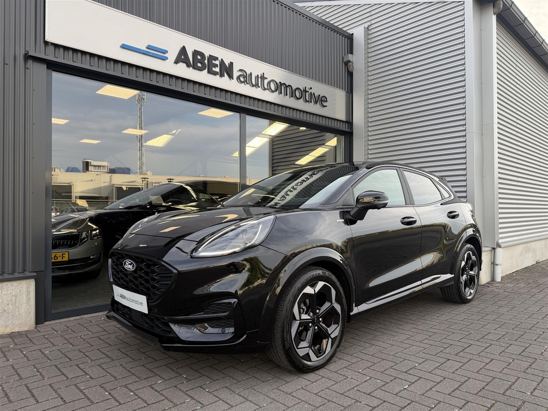 Ford Puma 1.0 EcoBoost Hybrid 125PK ST-Line X automaat (B&O|, Auto's, Automaat, 125 pk, Zwart, Zwart