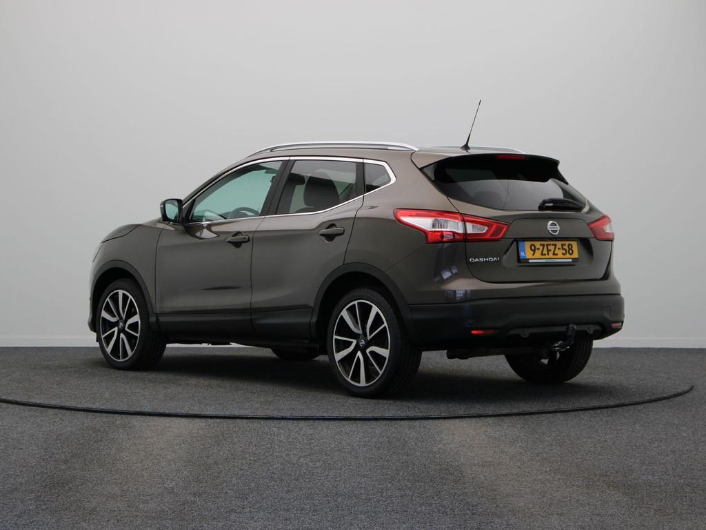 Nissan Qashqai 1.2 Tekna | Trekhaak | lederen bekleding| pan, Voorwielaandrijving, Gebruikt, Euro 6, 4 cilinders