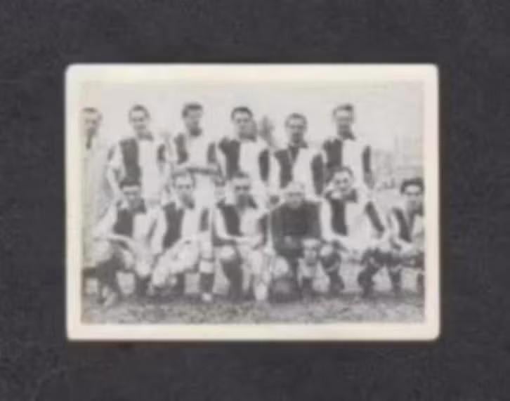 Voetbalplaatje ZFC Zaandam 1951-1952., Ophalen of Verzenden, Zo goed als nieuw