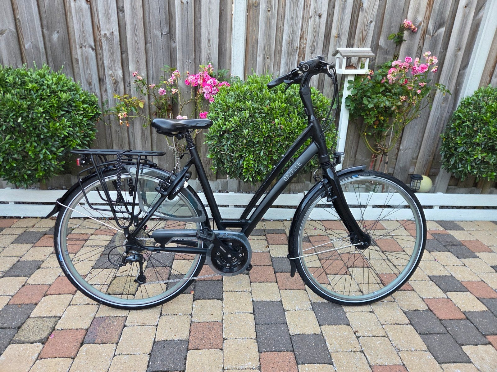 Gazelle Chamonix T27 Damesfiets 53cm, Minder dan 10 versnellingen, Ophalen of Verzenden, Gazelle, 53 tot 56 cm