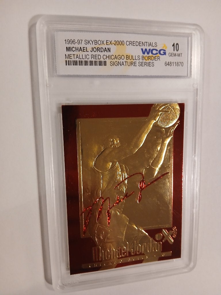 Golden Michael Jordan 10, Ophalen of Verzenden, Nieuw, Losse kaart