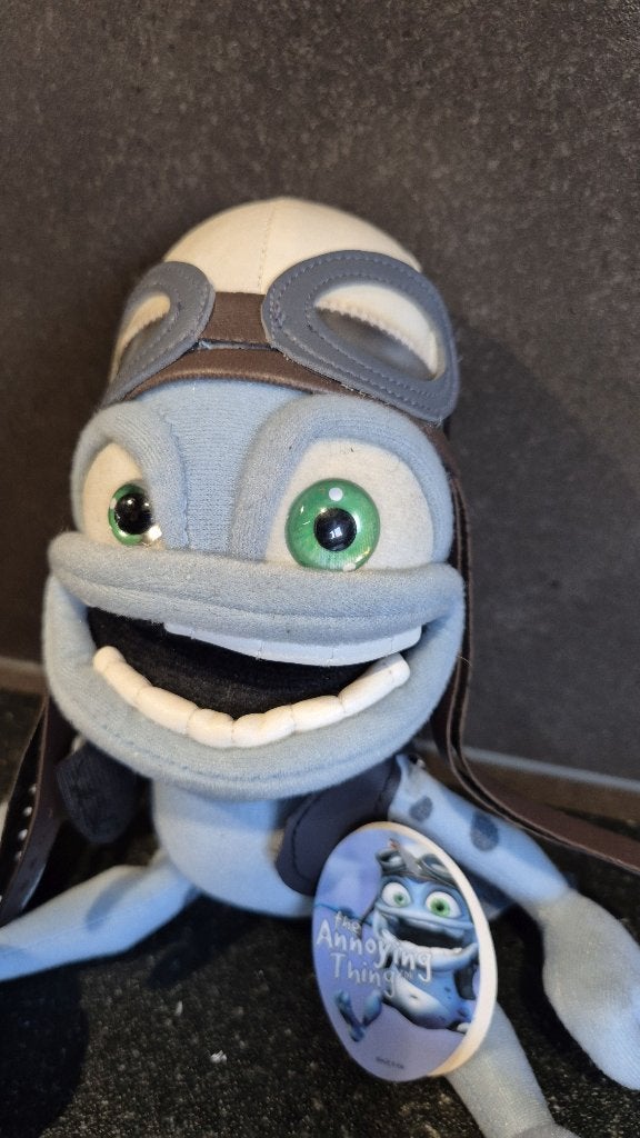 The Annoying Thing knuffel, vliegenier, Crazy Frog, 30cm. T6, Tweedehands verkoop, Tweedehands verkoop, Gebruikt, Overige typen