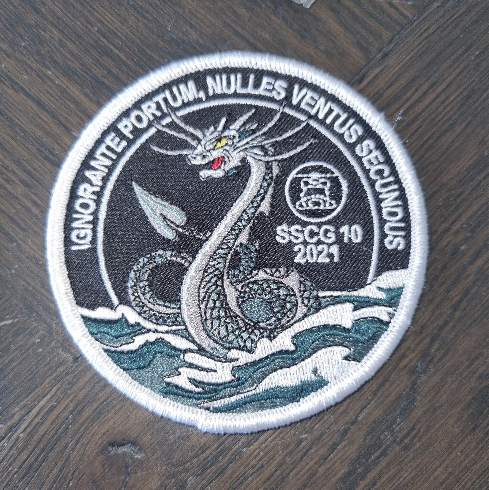 Koninklijke Luchtmacht 860sqn 2021 deployment, Verzenden, Zo goed als nieuw, Patch, Badge of Embleem