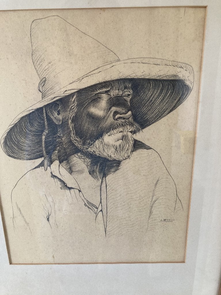 Mexicaanse pentekening, Ophalen of Verzenden