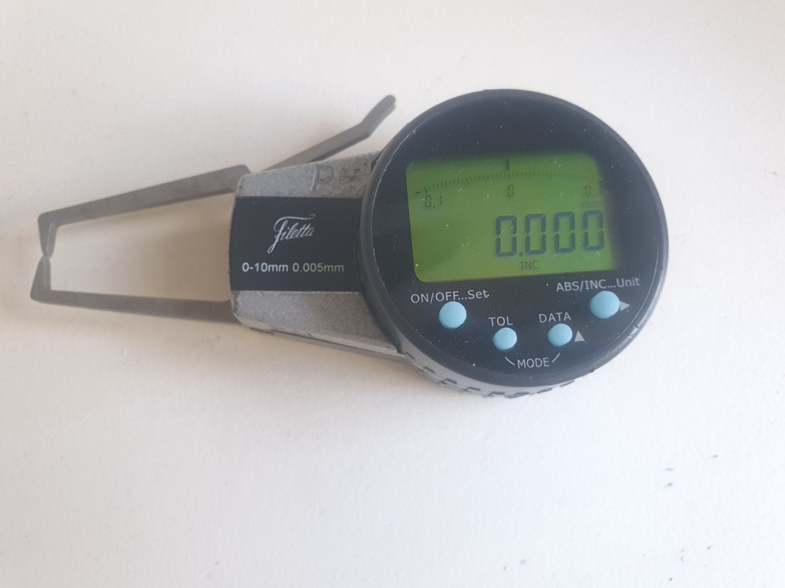 Filetta digitale micrometer buitenmaat 0-10mm, Ophalen of Verzenden