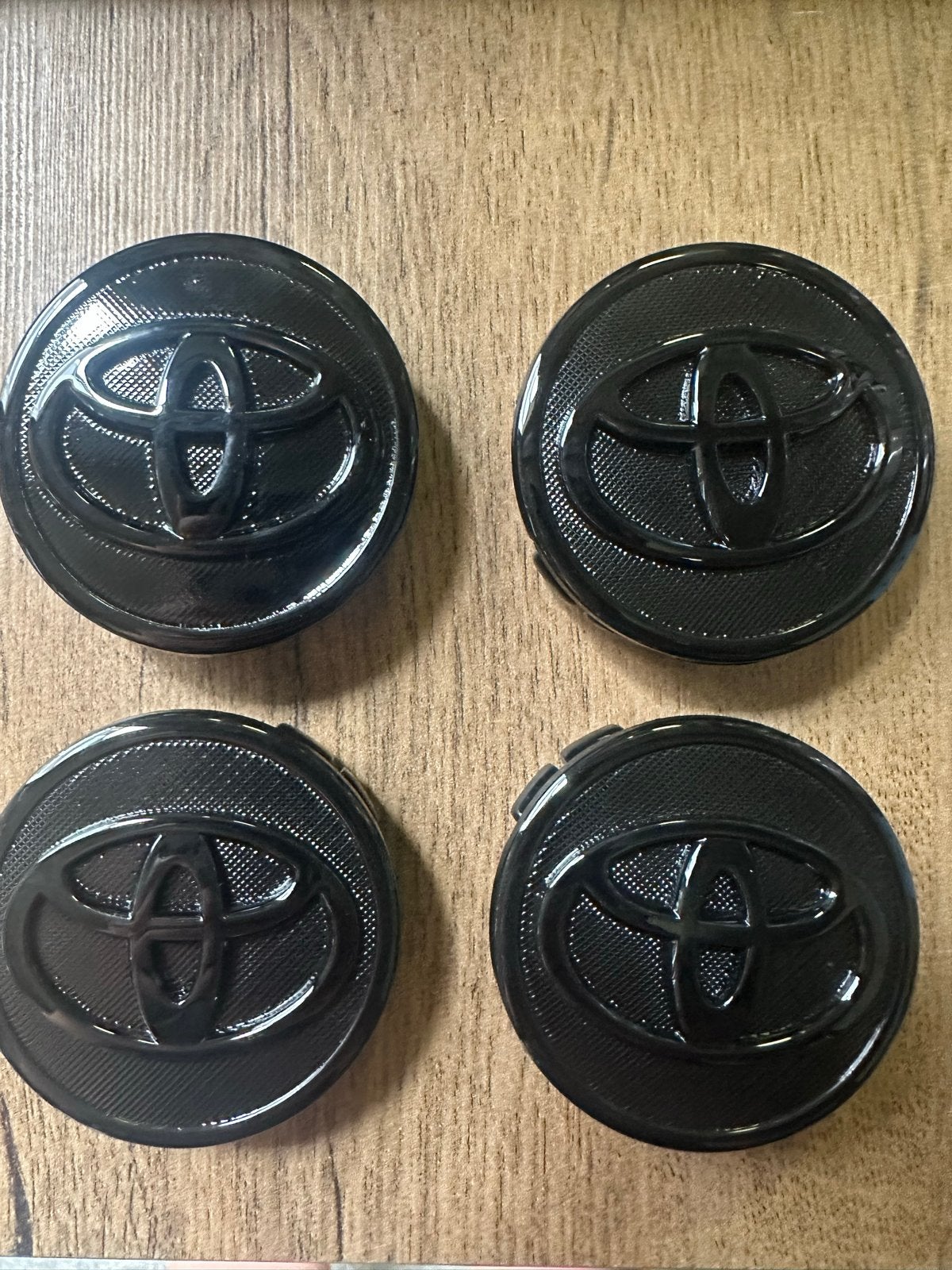 4x Toyota Naafdoppen 57mm Zwart, Ophalen of Verzenden, Nieuw