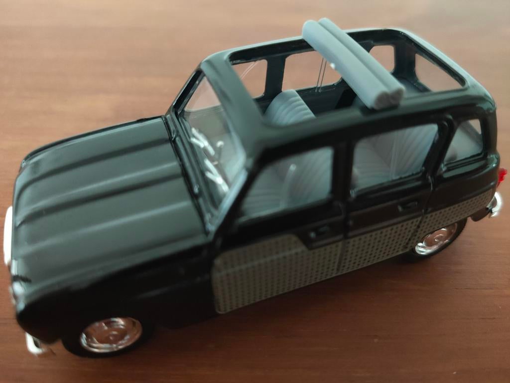 Renault 4L 1964 1:43 Solido de eeuw van de Automobiel nr 10, Ophalen of Verzenden, Zo goed als nieuw, Auto, Solido