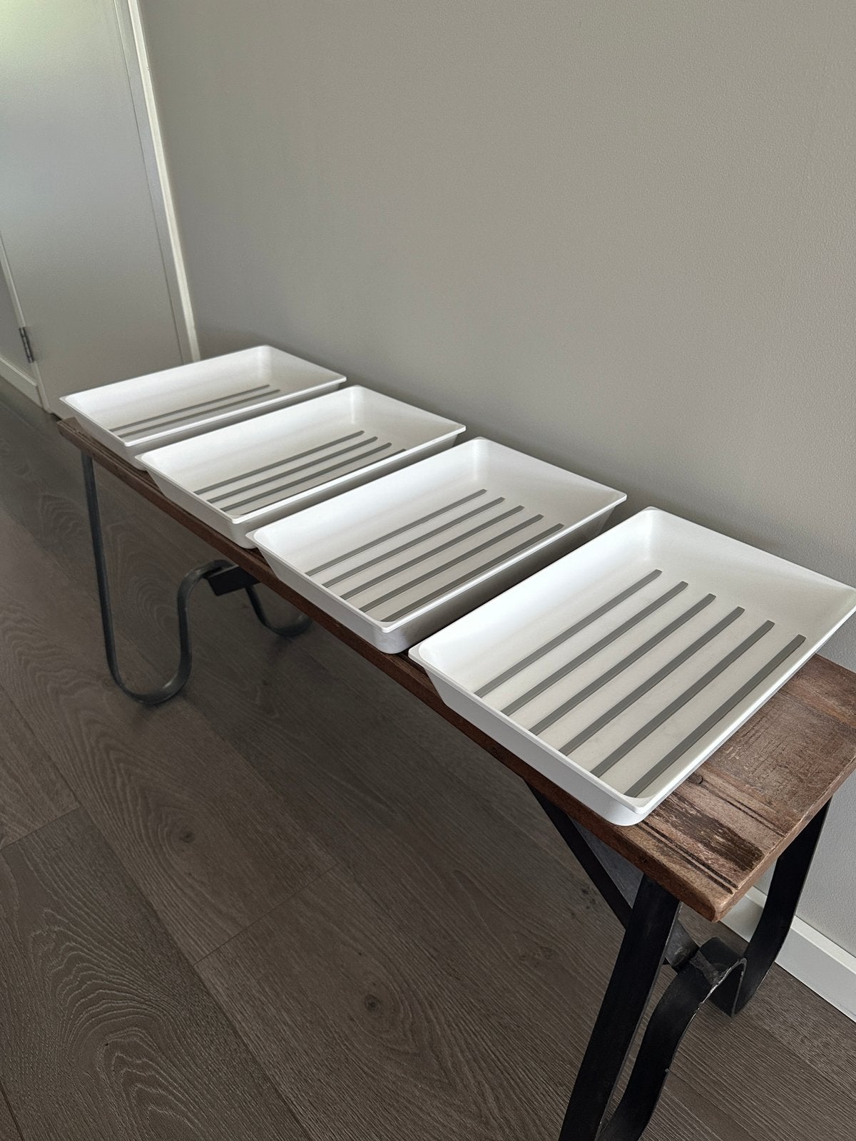 Variera kruidenrek, keukenorganizer, 4 stuks, Huis en Inrichting, Keuken | Keukenbenodigdheden, Overige typen, IKEA, Kunststof