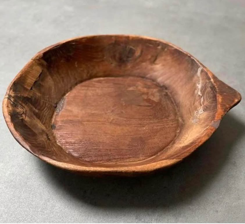Mooie olijfbak, Ophalen of Verzenden, Zo goed als nieuw, Rechthoekig, Hout