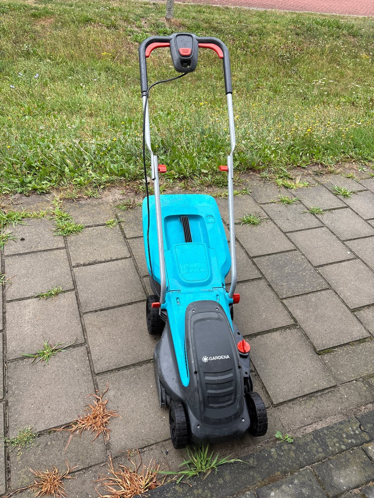 Gardena Elektrische Grasmaaier - Goede Staat, Ophalen, Cirkelmaaier, Gebruikt, Elektrische grasmaaier