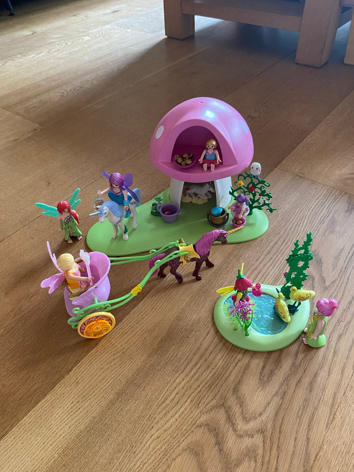 Playmobil Feeënwereld met eenhoorns en koets, Complete set, Fantasy, Overige typen, Ophalen of Verzenden