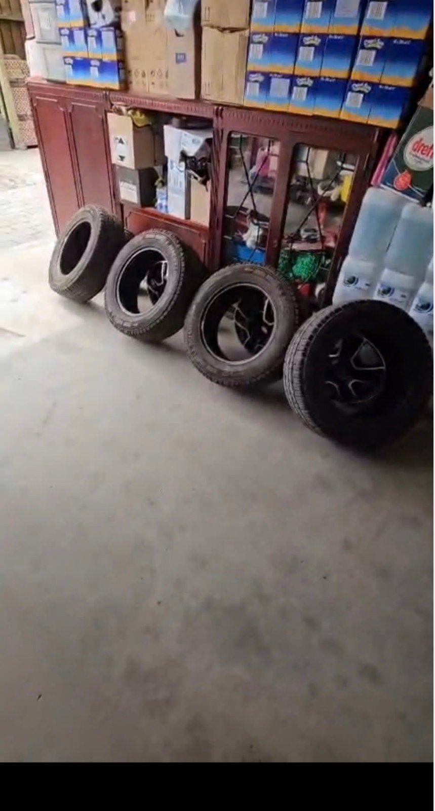 4 Winterbanden met 4 velgen Ford Transit 215/65R16C Michelin, Ophalen, Gebruikt, Ford