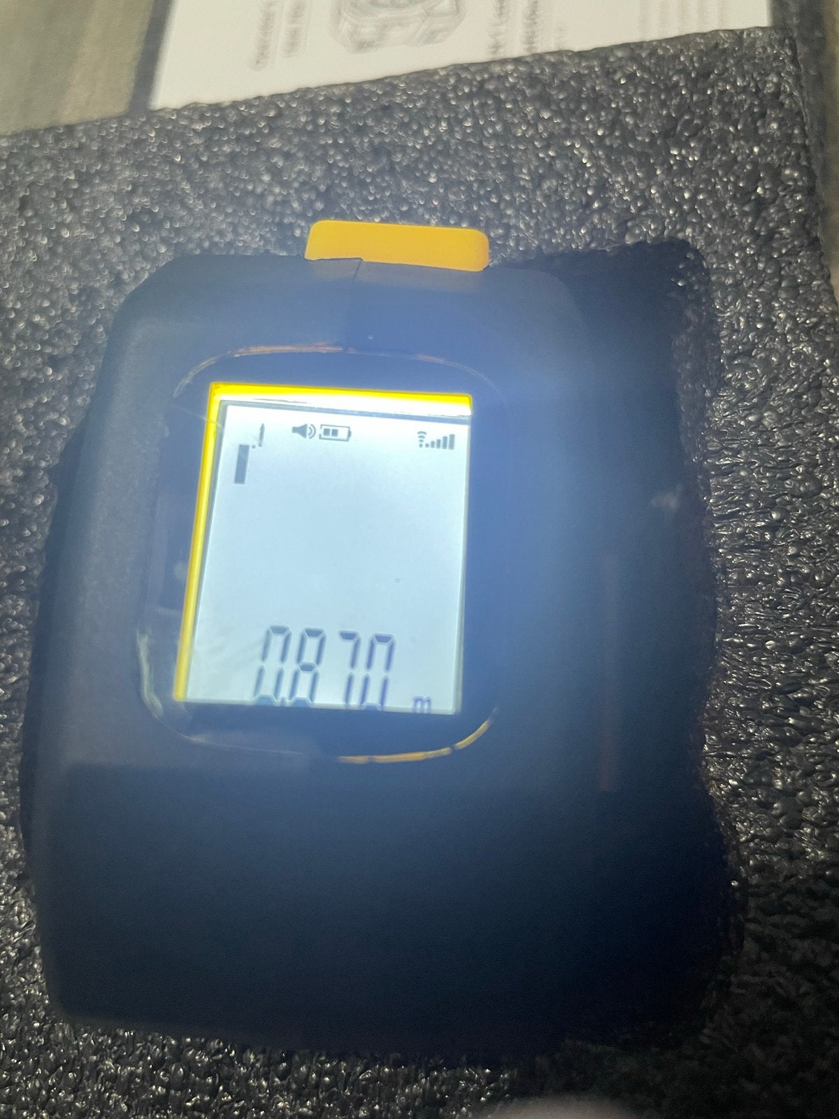Digitale Rolmeter met Accu - Laser Afstandsmeter 50m/5m, Ophalen of Verzenden, Nieuw, Afstand