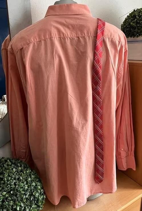 LIV overhemd maat 47/48, Kleding | Heren, Overhemden, Ophalen of Verzenden, Zo goed als nieuw, Roze, Overige halswijdtes