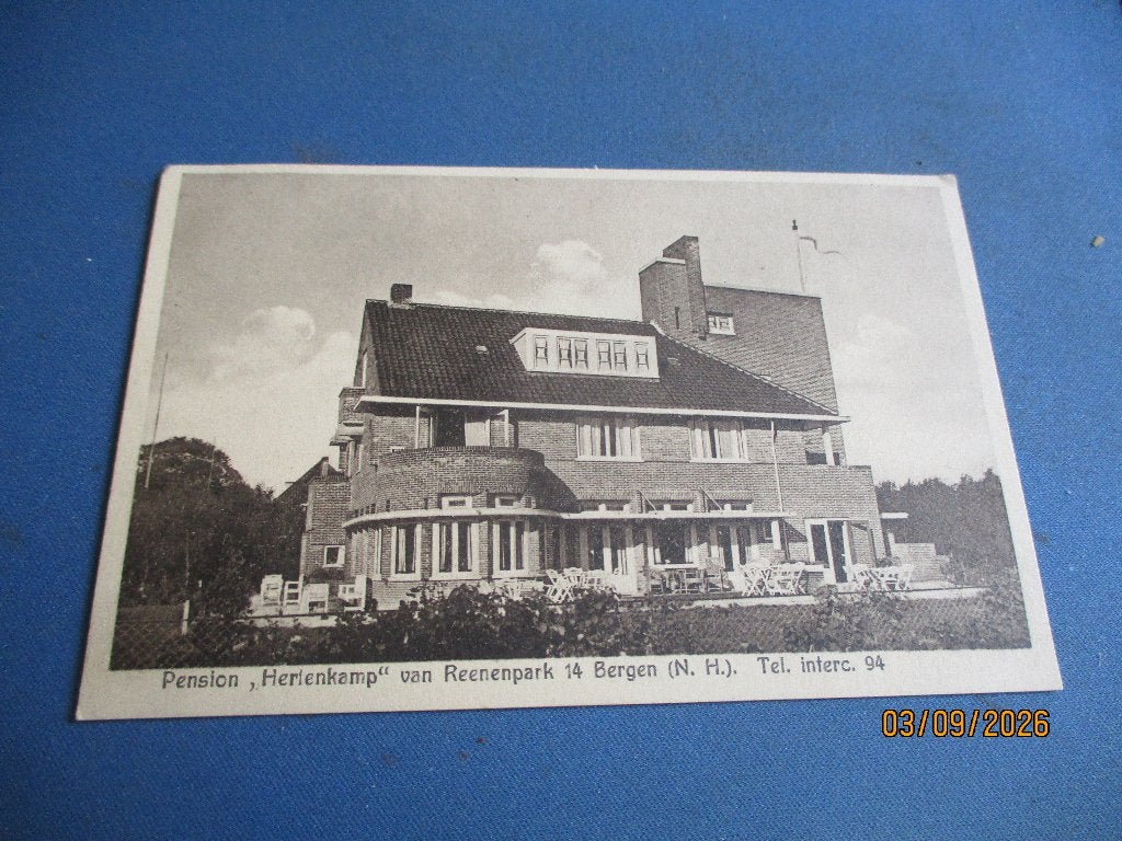 Bergen (NH), Ophalen of Verzenden, Voor 1920, Ongelopen, Noord-Holland