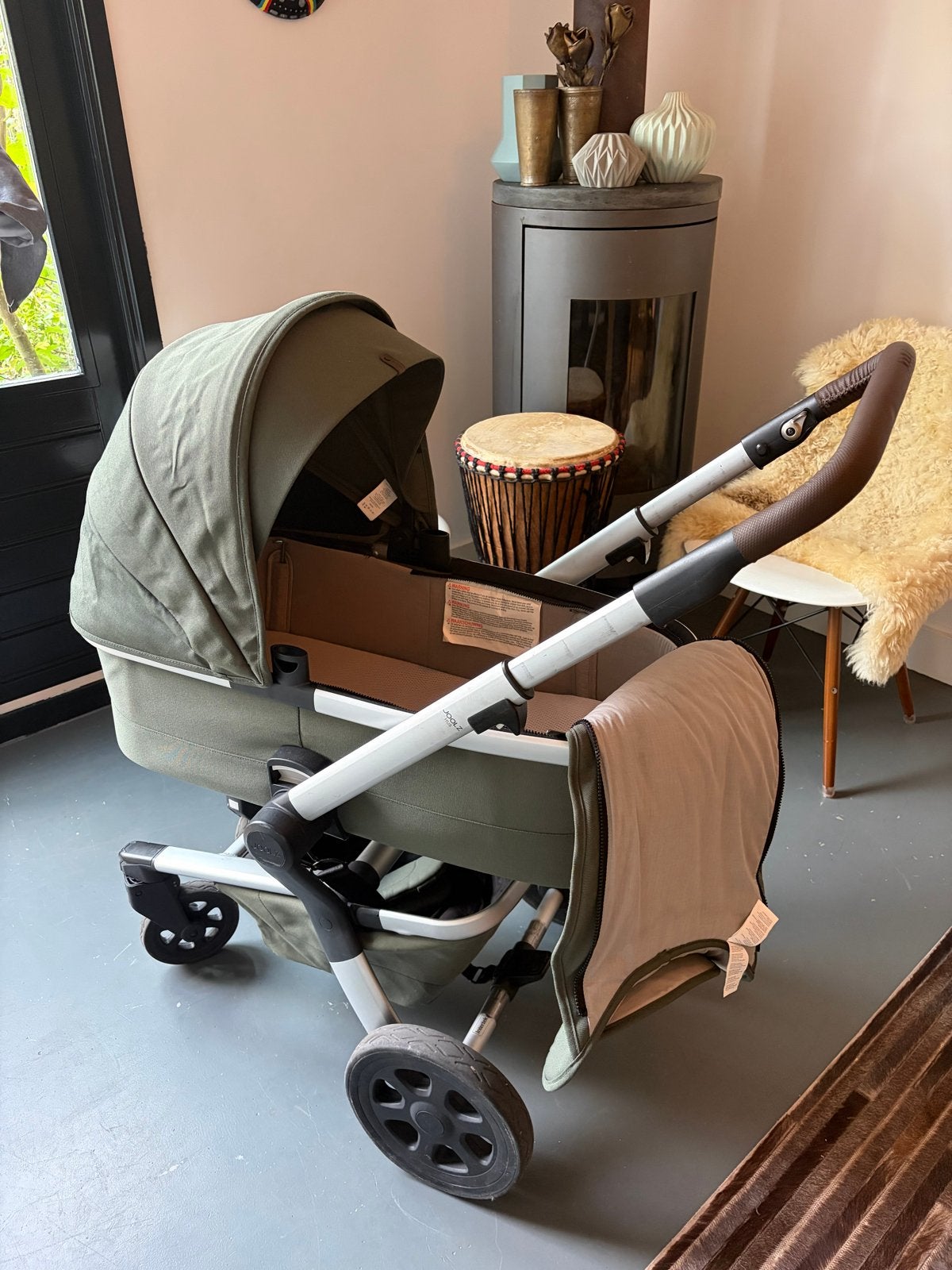 Joolz Day 3 kinderwagen met reiswieg en zitje, Ophalen, Gebruikt, Combiwagen, Met reiswieg