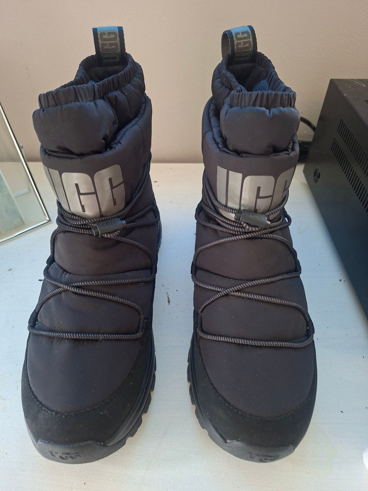 Ugg winterboots, Ophalen of Verzenden, Zo goed als nieuw, Zwart