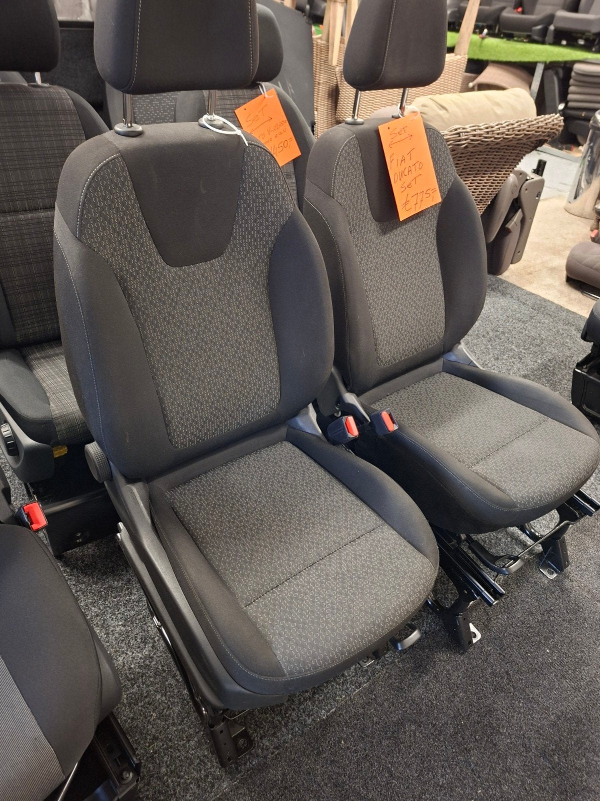 Fiat Ducato Stoelen met Hoogteverstelling (2006-2027), Auto-onderdelen, Interieur en Bekleding, Ophalen