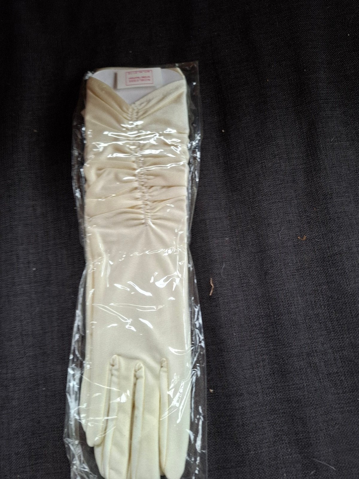 paar creme kleurige handschoenen, Ophalen of Verzenden, Zo goed als nieuw, Beige, Accessoires