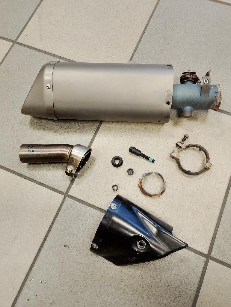 Yamaha R6 RJ11 RJ15 Einddemper Uitlaat Origineel, Motoren, Onderdelen | Yamaha, Ophalen of Verzenden, Gebruikt