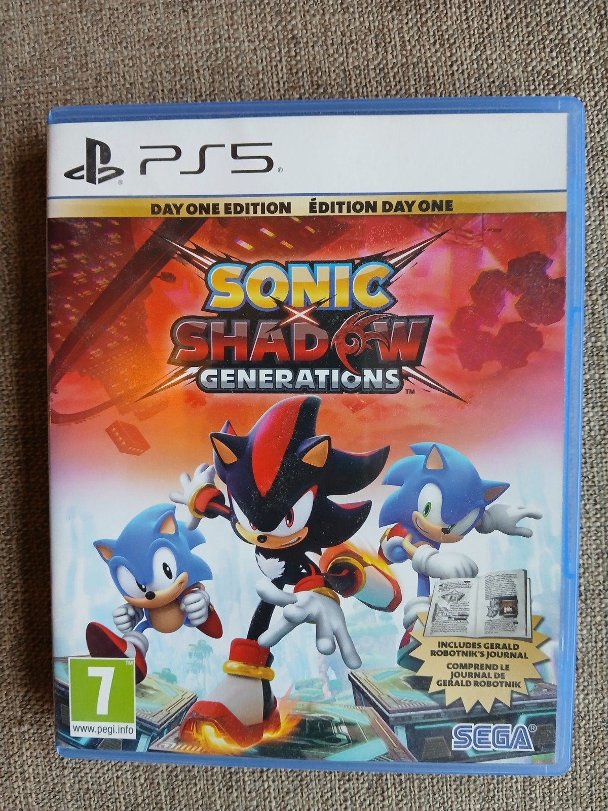 Sonic X Shadow Generations PS5 Day One Edition, Spelcomputers en Games, Games | Sony PlayStation 5, Ophalen of Verzenden, Zo goed als nieuw