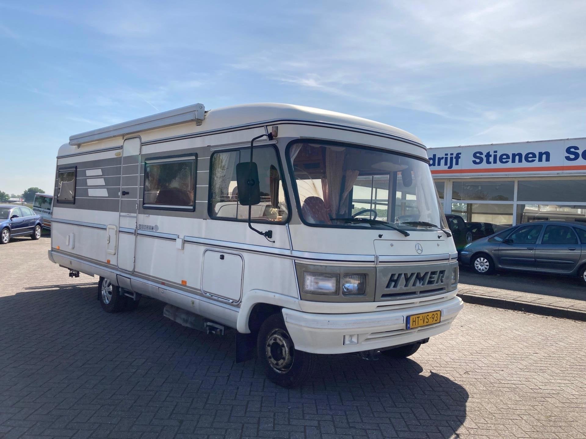 Mercedes-Benz 410 D-XI KAMPEERAUTO Hymer 700, Mercedes-Benz, Bedrijf, ABS, Tot en met 4