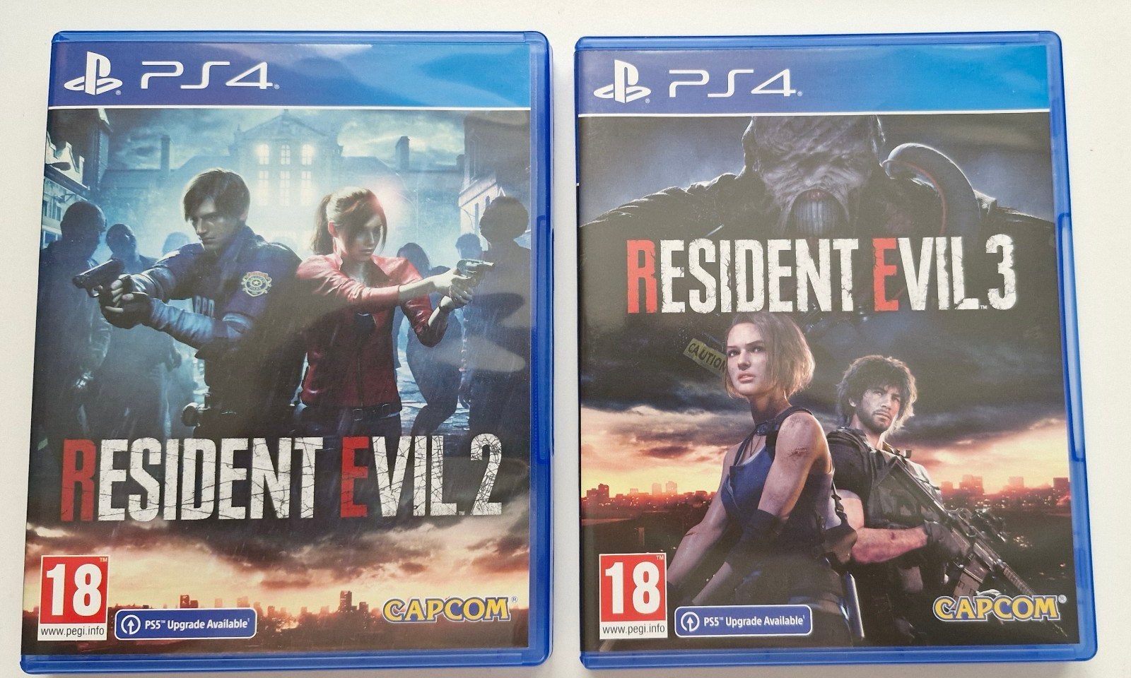 Resident Evil 2 & 3 PS4 - Zo goed als nieuw, Spelcomputers en Games, Games | Sony PlayStation 4, Zo goed als nieuw, Avontuur en Actie