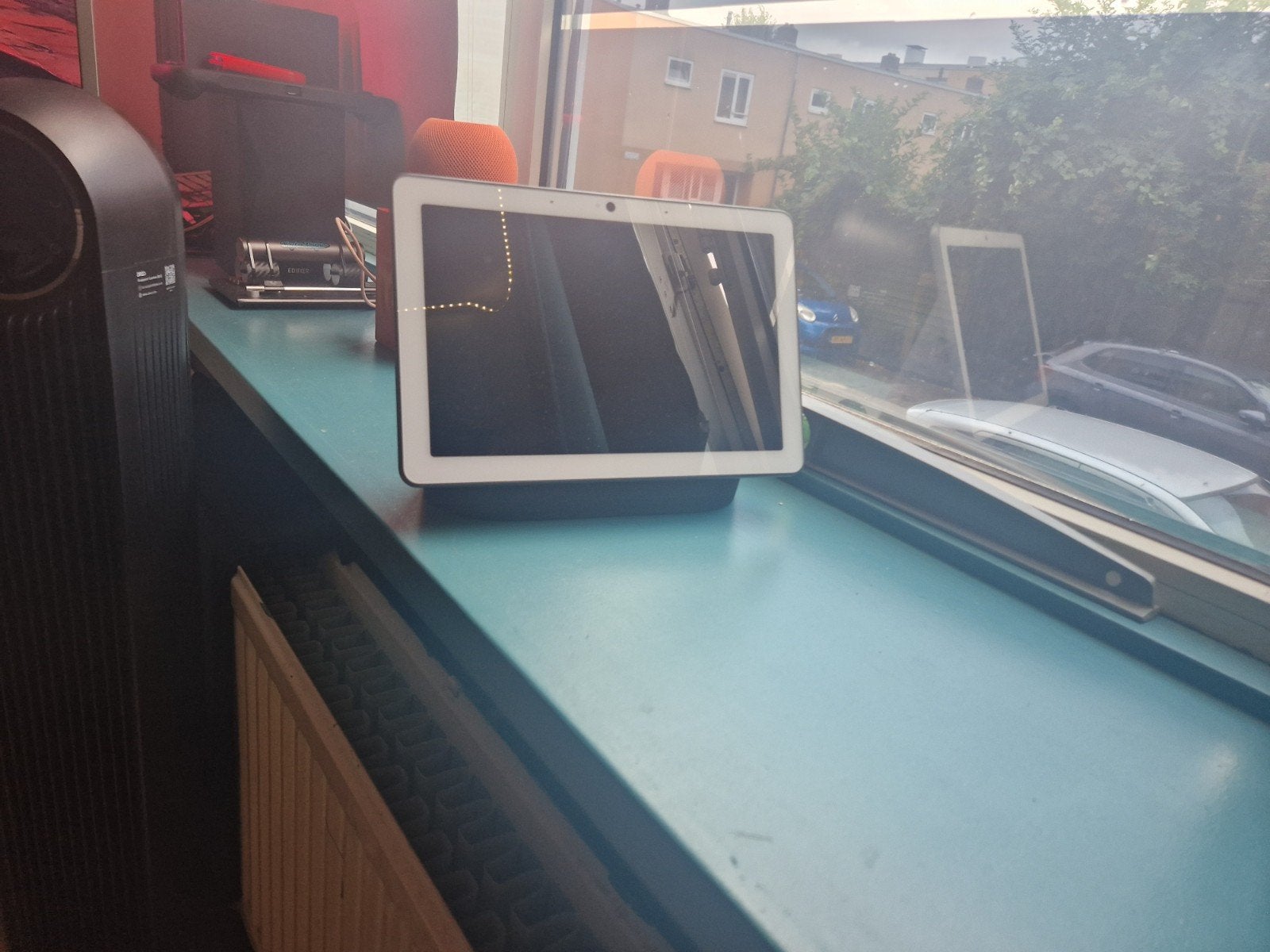 VERKOCHTGoogle Nest Hub Max ZGAN! (& evt Google Home set), Verzenden, Zo goed als nieuw