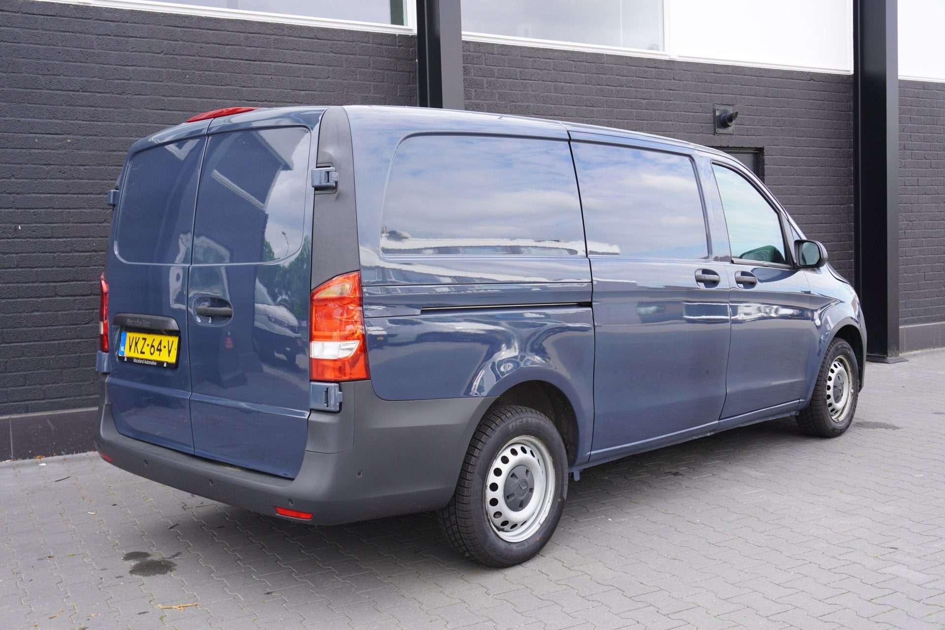 Mercedes-Benz Vito 114 CDI Lang EURO 6 - Airco - Cruise - Ca, Auto's, Gebruikt, 4 cilinders, Blauw, Mercedes-Benz