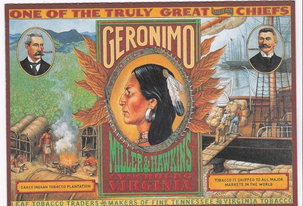 Indian chief GERONIMO., Ophalen, 1980 tot heden, Ongelopen, Sterren en Beroemdheden