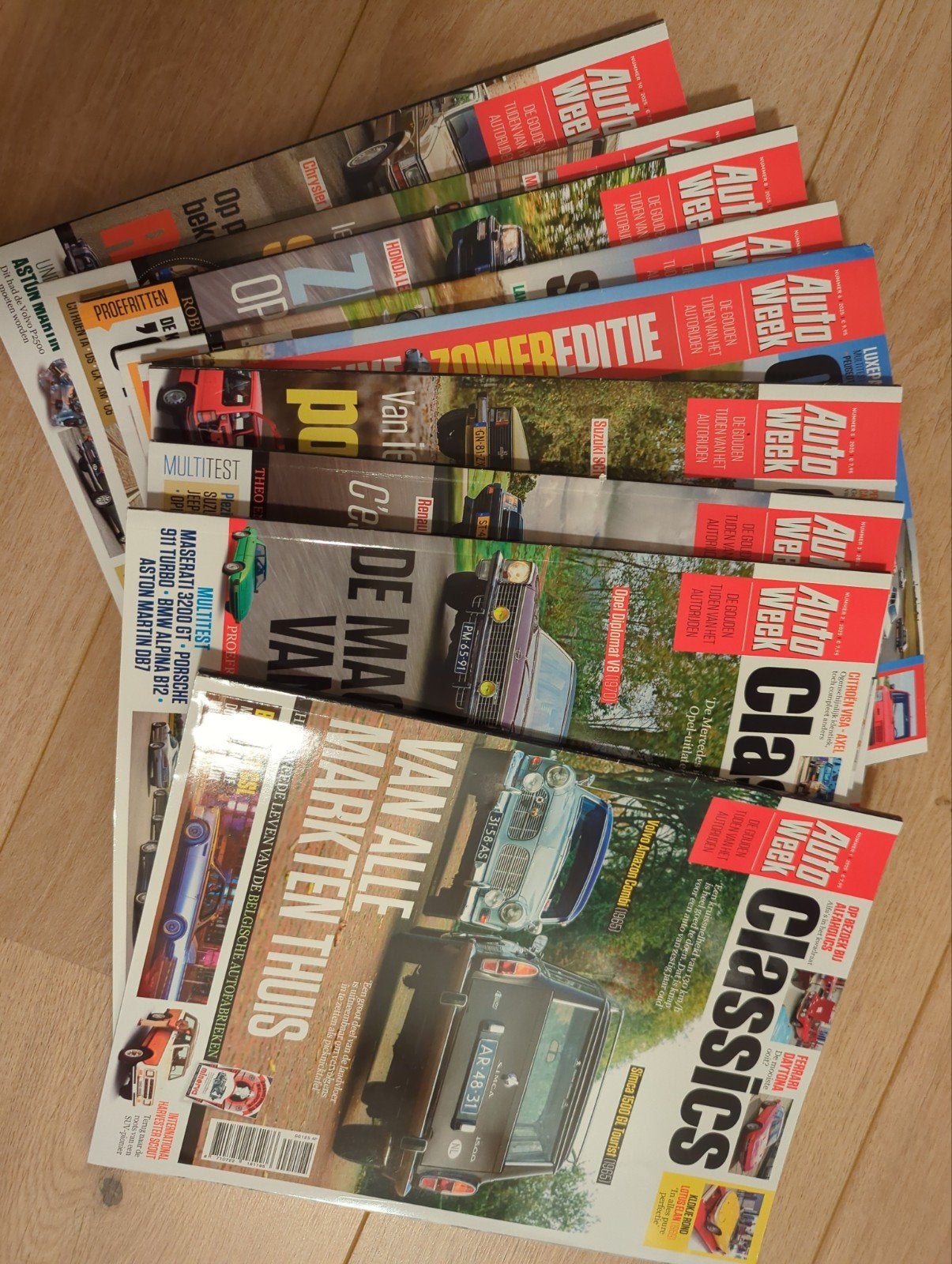 AutoWeek Classics editie 2025 (excl. nrs 4, 11, 12), Boeken, Auto's | Folders en Tijdschriften, Ophalen of Verzenden, Gelezen